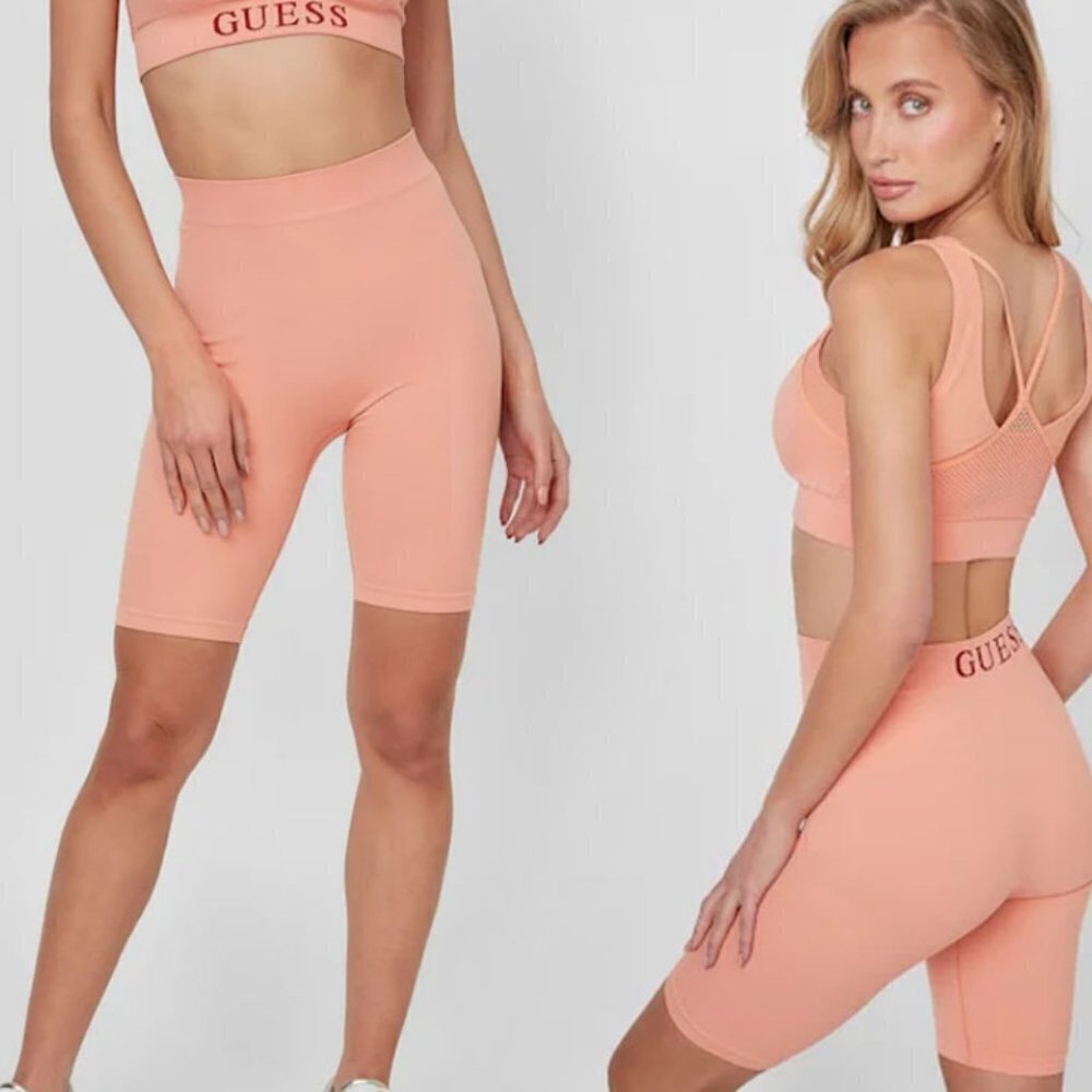 Guess Women's Sibilla Seamless Active Shorts - Size XS - NWT $39.99